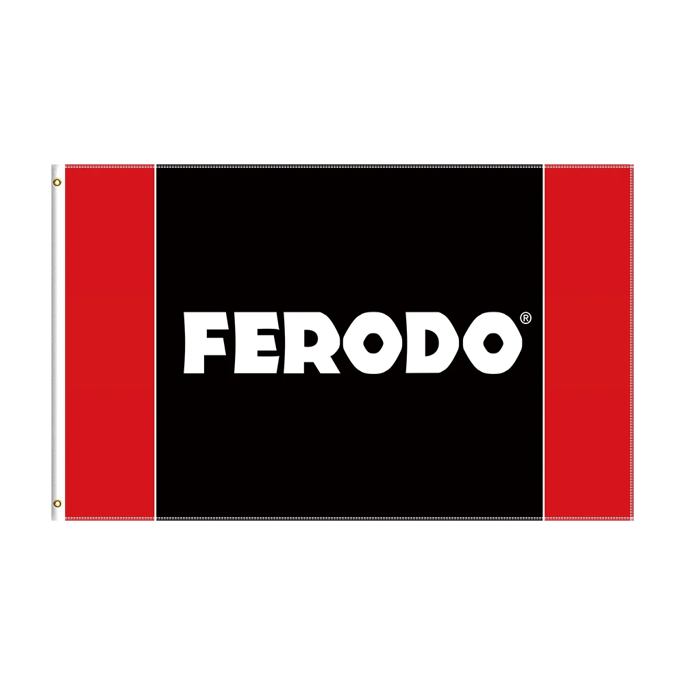 

3x5 Ft FERODOS Flag Polyester Printed Racing Car Banner For Decor