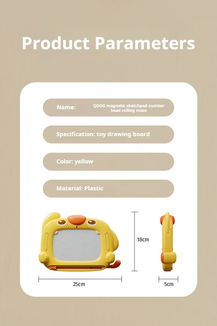 2 In 1 Children'S Drawing Board Magnetic Pen Maze Early Education Puzzle Learning Fun Children'S Toy Writing Board