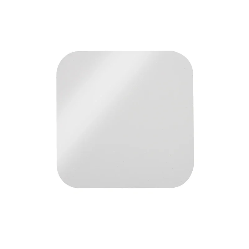 Badge Parts Button Making Supplies 500PCS Square Badge Transparent Films Fridge Magnets Films for 50MM Button Maker 50x50mm Square Badge Button Top Cover