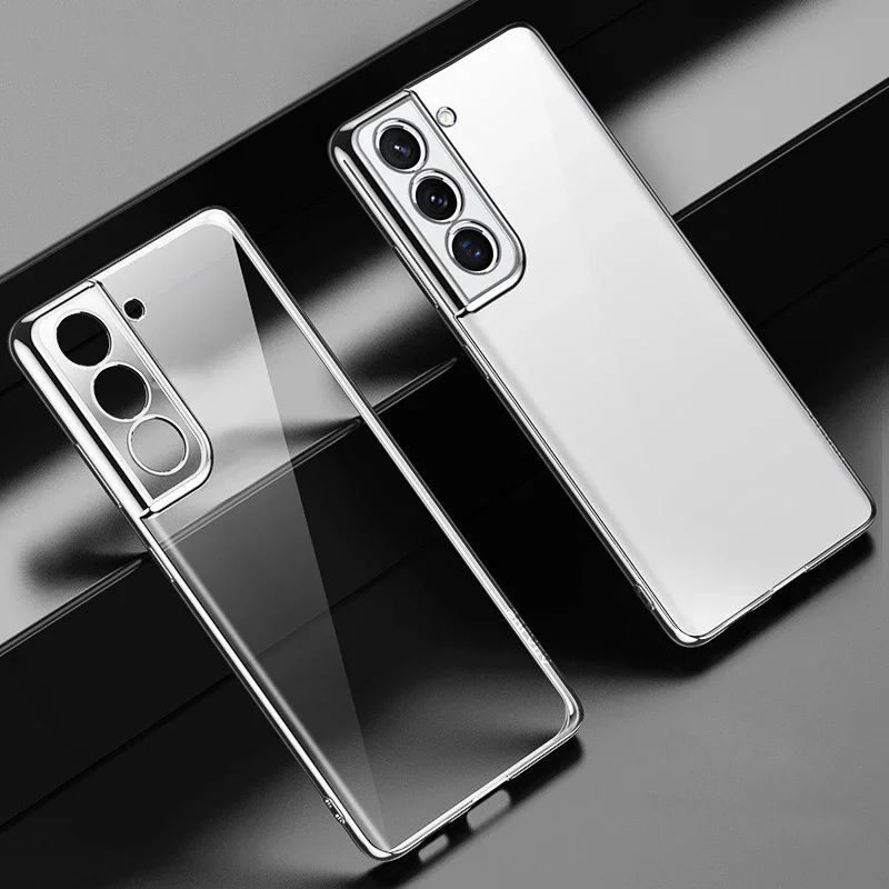 Luxury Plating Clear Transparent Back Cover