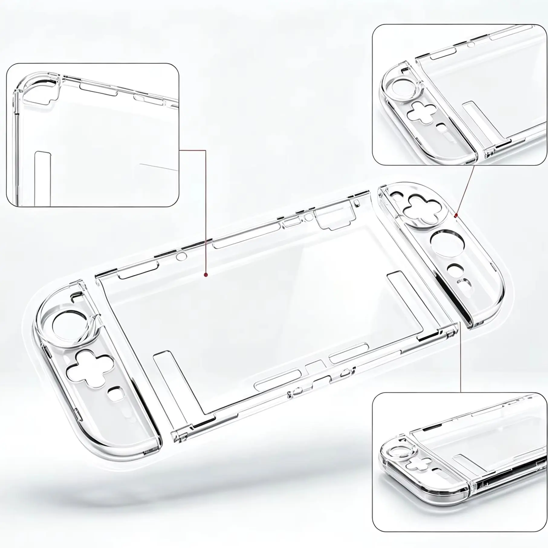 Ultimate Clear Protective Case for Nintendo Switch 2 Controllers