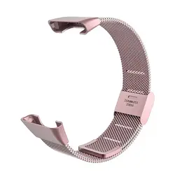 Enhanced Stainless Steel Watchband Replacement Strap (Rose pink)