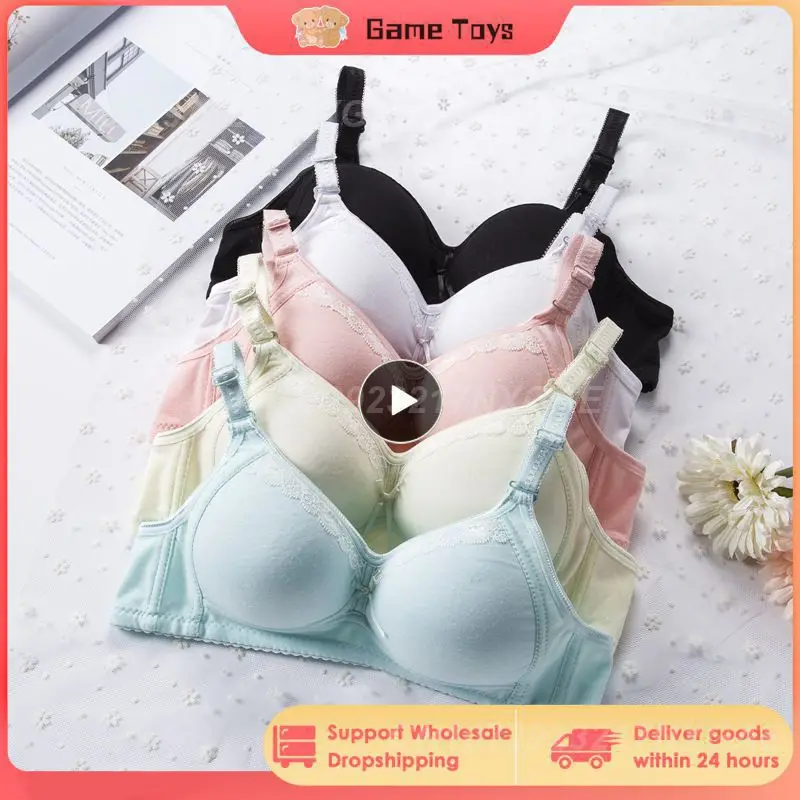 

1PCS Breastfeeding Bras Maternity Nursing Cotton Bra For Feeding Clothes Underwear For Pregnant Women Soutien Gorge Allaitement