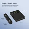 Gloss Meter 60° Glossmeter 1-200Gu, with LCD Digital Backlit and Auto Calibration for Glass Stone Tile Car USB Charging 3
