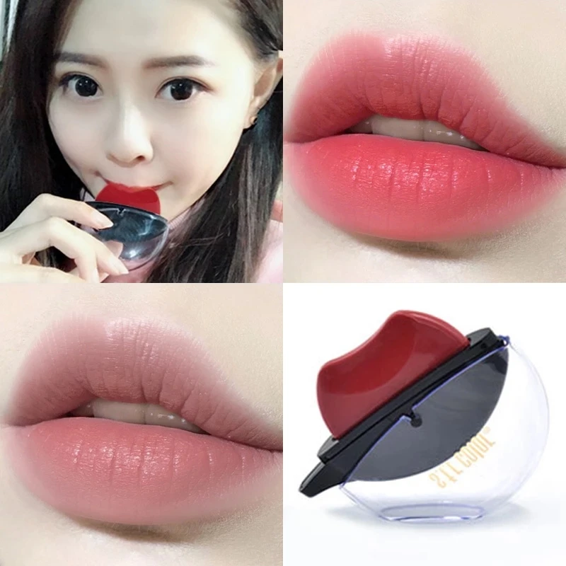 24 Colors Lip Shape Matte Lipstick Waterproof Long Nude Lip Gloss Makeup Glitter Lip Tint Red Lipstick