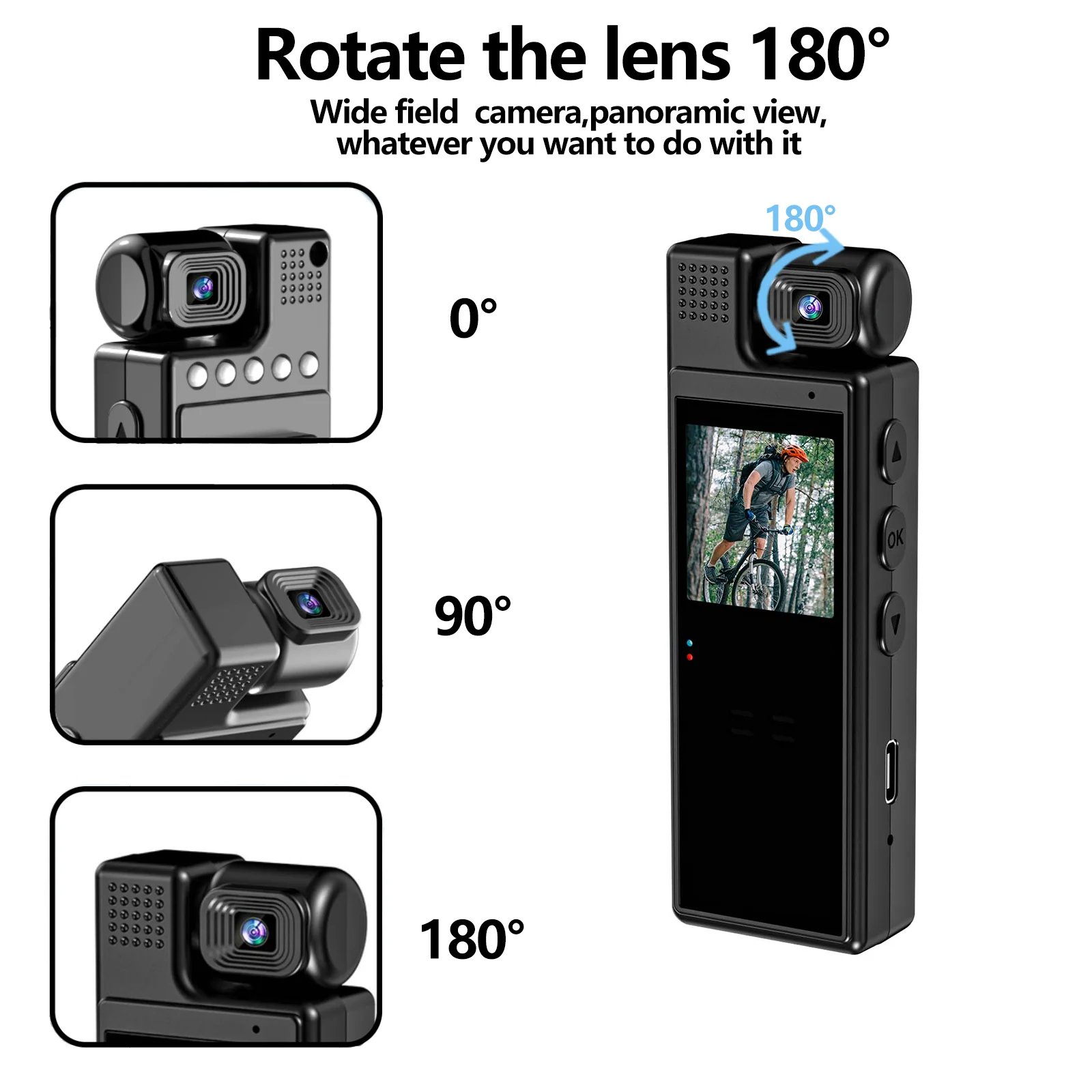 1080P Sports Mini Camera BodyCam Night Vision