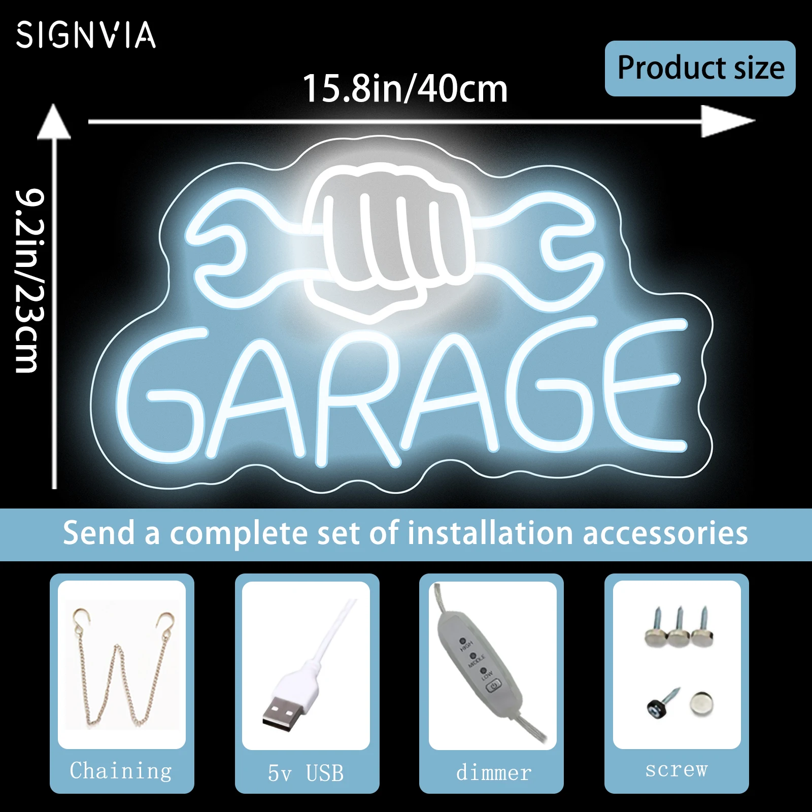 

Car GARAGE Neon Light Decorative lamp Business sign club Wall Decoration Car garage repair shop indicate Night Lamp Neon lamp