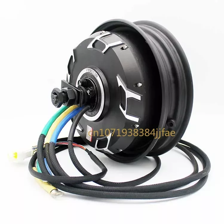 

YMMOTOR 10 "brushless DC 4000W high power hub motor is suitable for electric bicycle and scooter double Hall WP