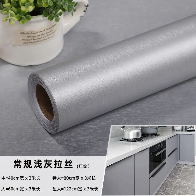 Matte PVC Self-Adhesive Decorative Vinyl Film - Waterproof & Oilproof Wall and Furniture Stickers