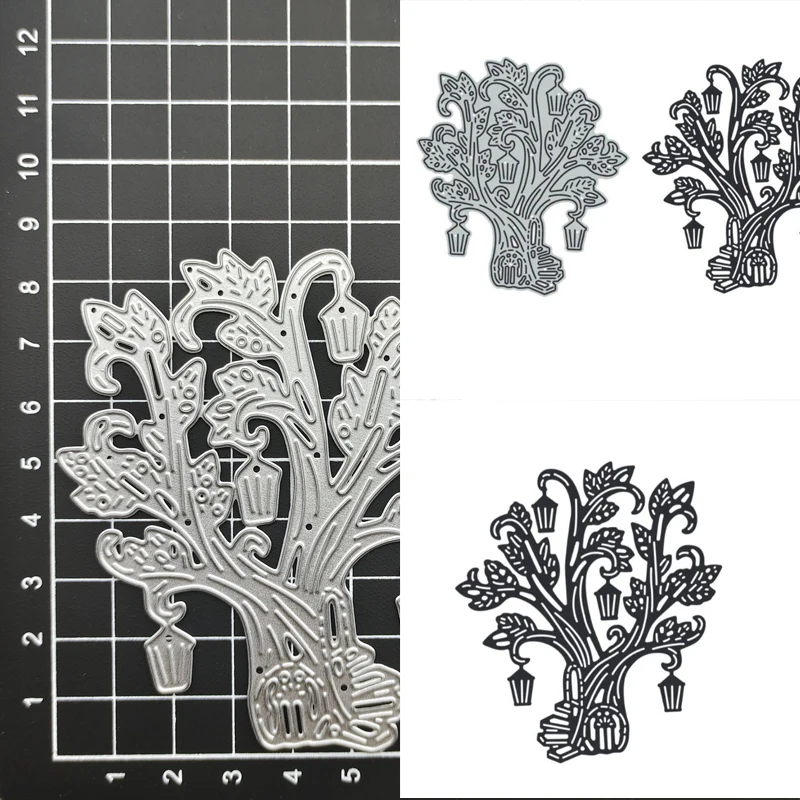 

Tree Metal Cutting Dies Stencil Scrapbooking Album Stamp Paper Card Embossing Decor Craft Knife Mould