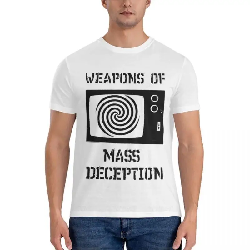 

Weapons of Mass Deception Essential T-Shirt anime clothes mens vintage t shirts mens t shirts man clothes