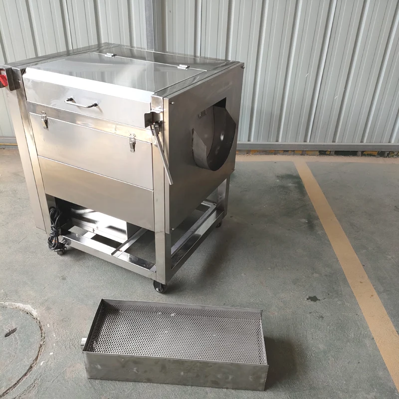 Automatic cassava high quality taro peeler machine fruit vegetable skin peeler potato peeling machine 6