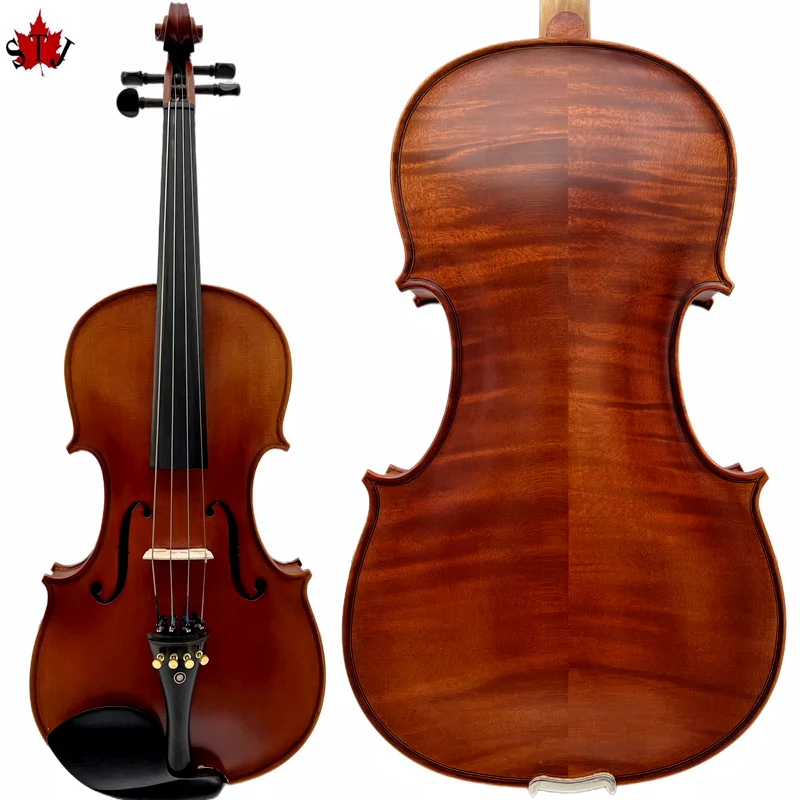 

Strad style SONG Brand Maestro 16" viola,Indonesia A grade ebony fittings，claer and melodious sound #15457
