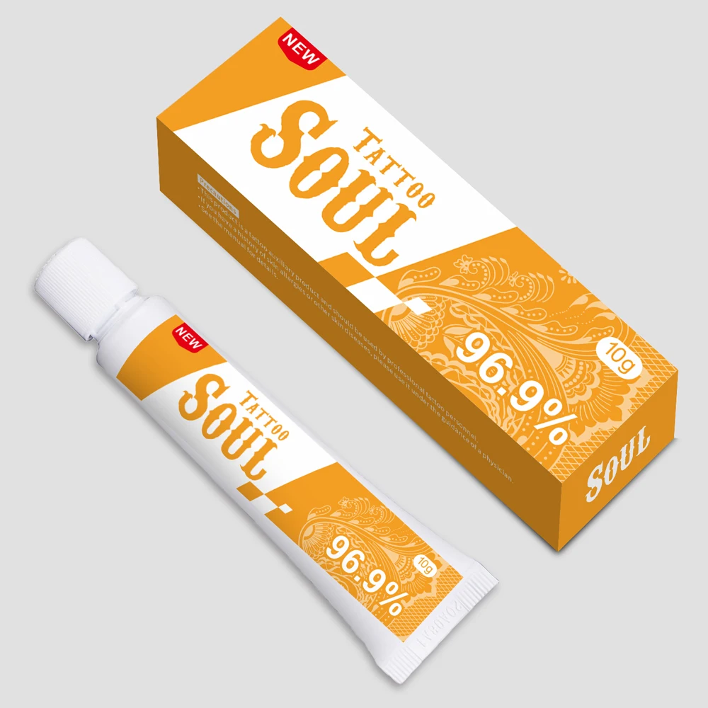 New Soul 96.9% Tattoo Cream Before Permanent makeup Body Eyebrow Eyeliner Lips 10g