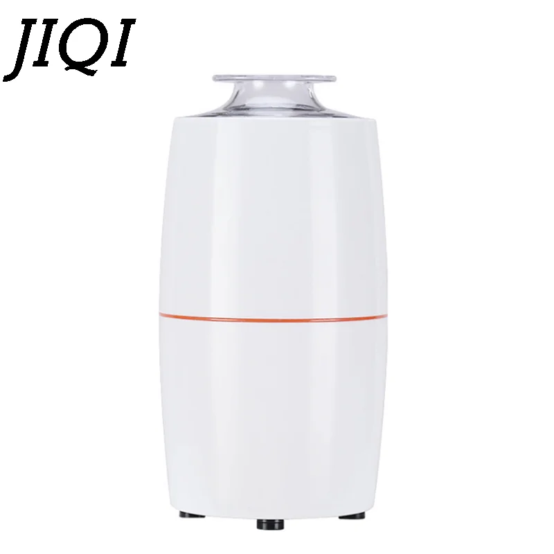 JIQI Electric Stainless Steel Coffee Bean Herbs Nuts Grinder Home Grinding Milling Machine Rapid Coffee Mill Crusher Accessories 4