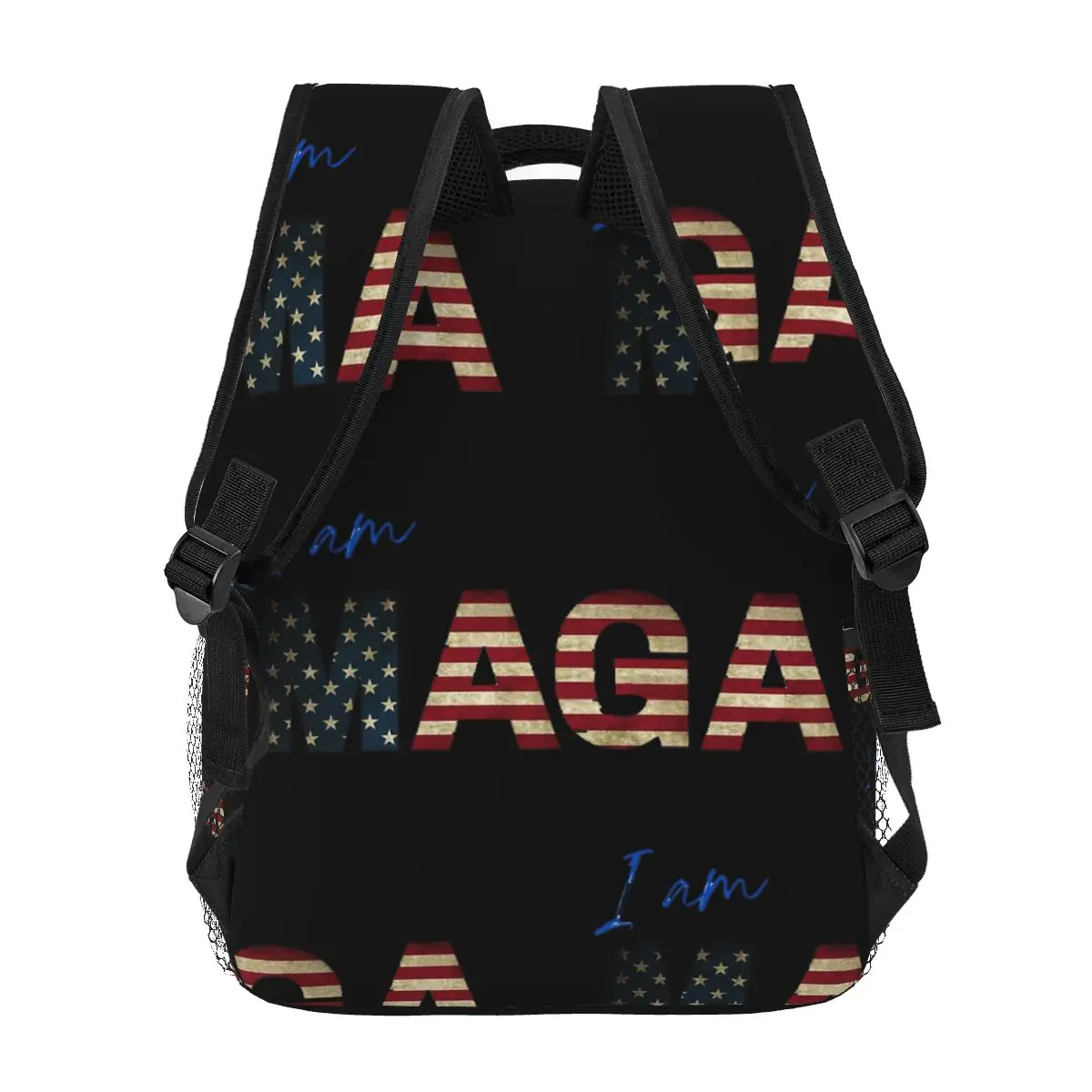 I Am MAGA Casual Backpack Unisex Students Leisure Travel Computer Backpack