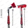 36 FT Water Fed Pole System Window Cleaning Brush Solar Panel Washing Tool with 10.8 Meters Telescopic High Reach Handle 2