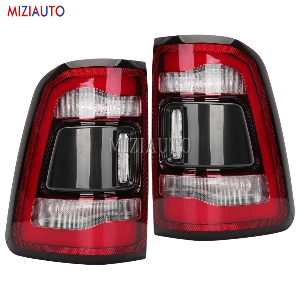 

LED Rear Tail Light for Dodge Ram 2019 2020 2021 Taillights Driving Brake Reversing Lamps with Blind Spot Turn Signal Car Part