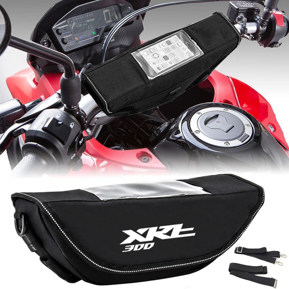 

Motorcycle Accessories Waterproof Bag Storage Handlebar bag Travel Tool bag For Honda XRE 300 XRE300