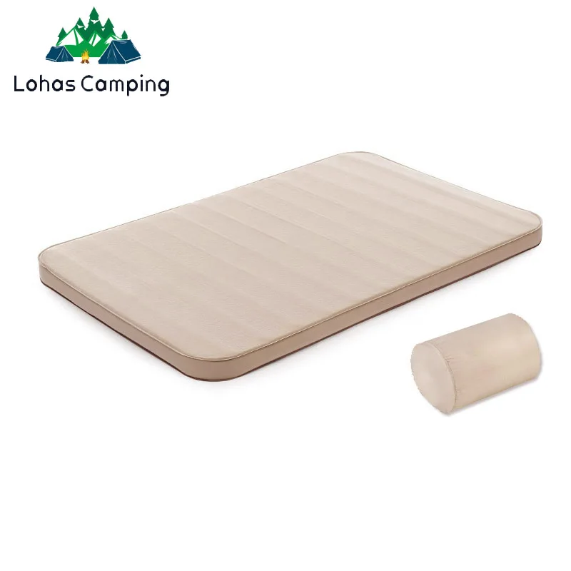 Lohascamping double matelas auto-gonflant 10 cm tapis de Camping pliant Compact coussin de lit de couchage 1-2 personnes tapis d'air de tente de sol