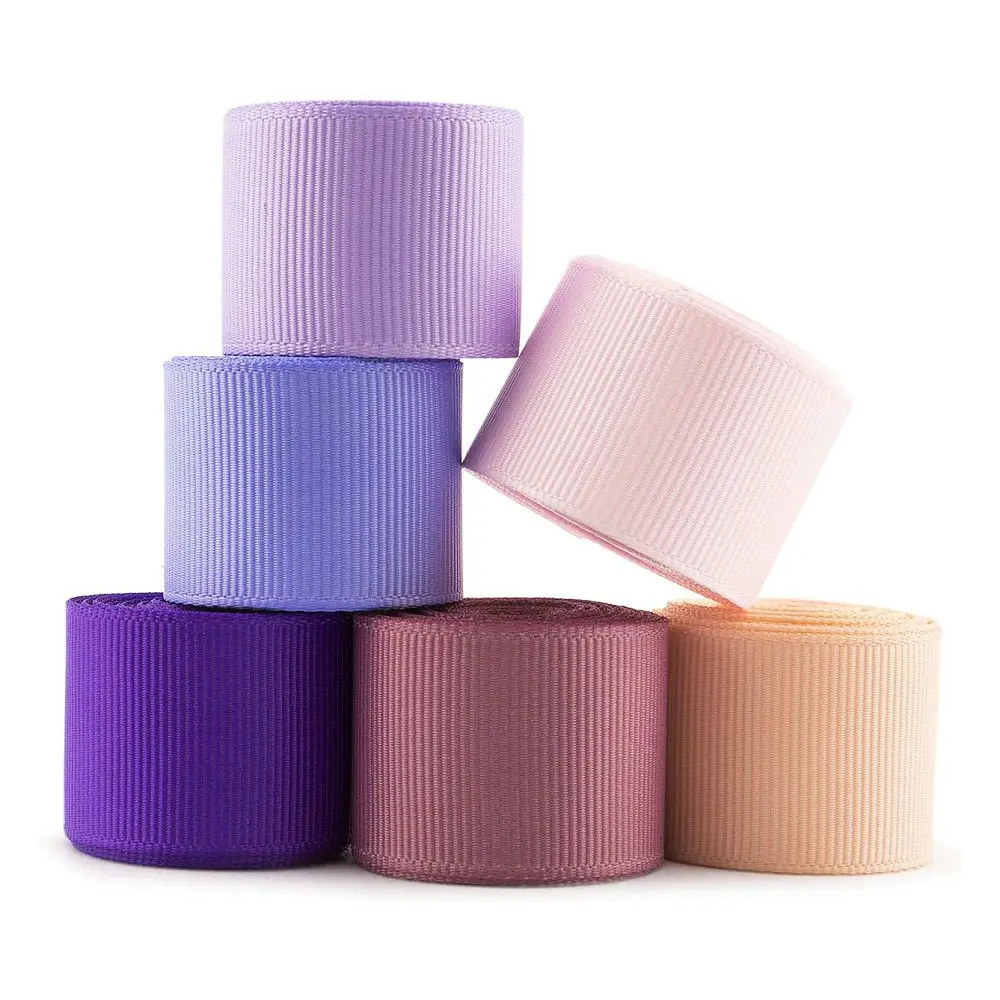 10 Meters Grosgrain Polyester Ribbon for DIY Crafts Gift Wrapping Wedding Christmas Decorations Sewing Supplies Bow Accessories