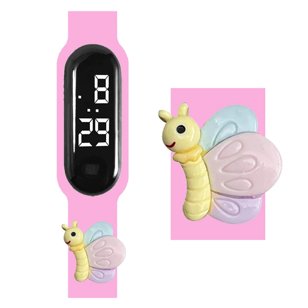 Colorful Cartoon Animal Slap Bracelet Watch for Kids - Perfect Birthday Gift