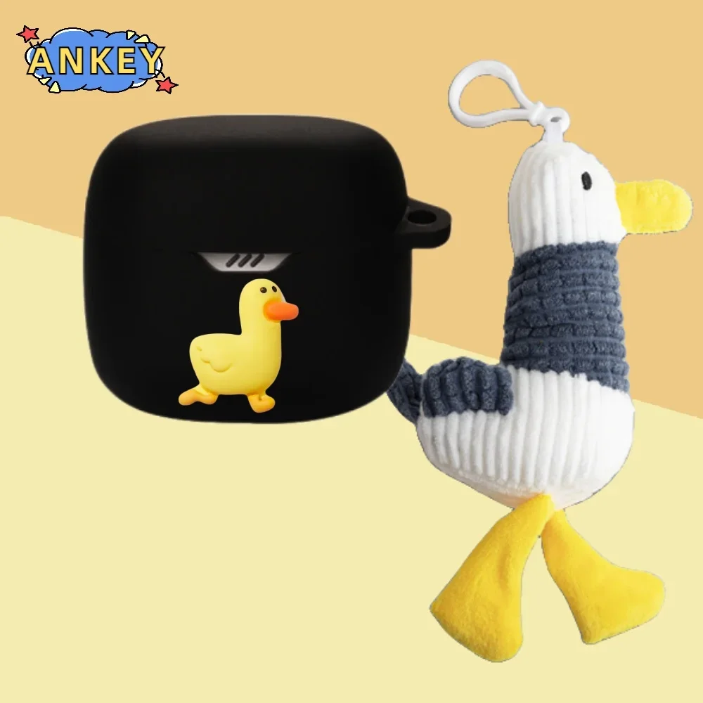 Custodia Per Jbl Tune Flex Buds Beam 225 220 Custodia In Silicone Per Auricolari Lovely Duck Earbuds Cuffie Protettive Morbide