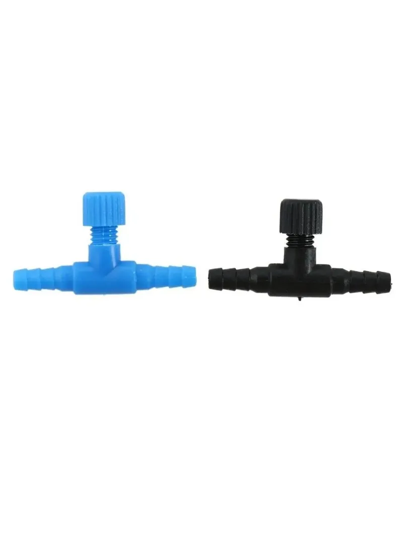 10-Pack Adjustable Air Flow Regulator Valves for 4/6mm Aquarium Tubing