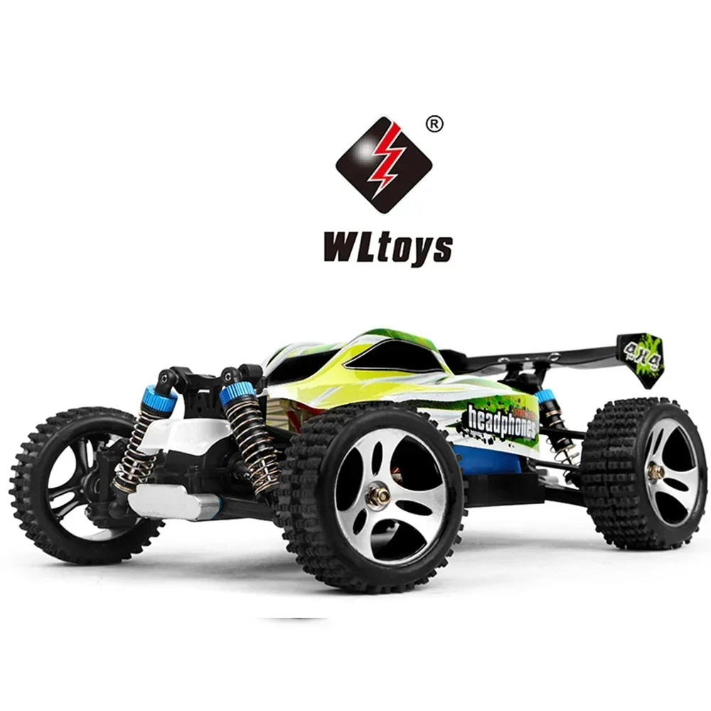WLtoys A959 959B 2.4G Racing RC Car 70KM/H 4WD Electric High Speed Car Off-Road Drift Remote Control Toys for Children 4