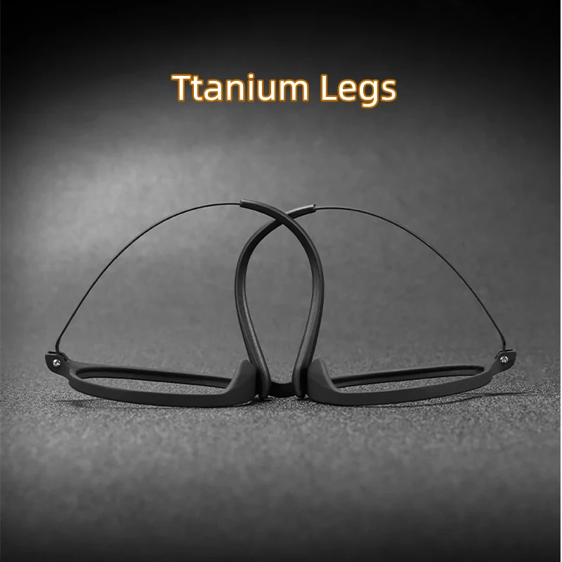Reading Glasses YANJIE 1935 Ultralight Rubber Titanium Round Photochromic Anti Blue Light For Man Woman Presbyopic Glasses anti blue light glasses