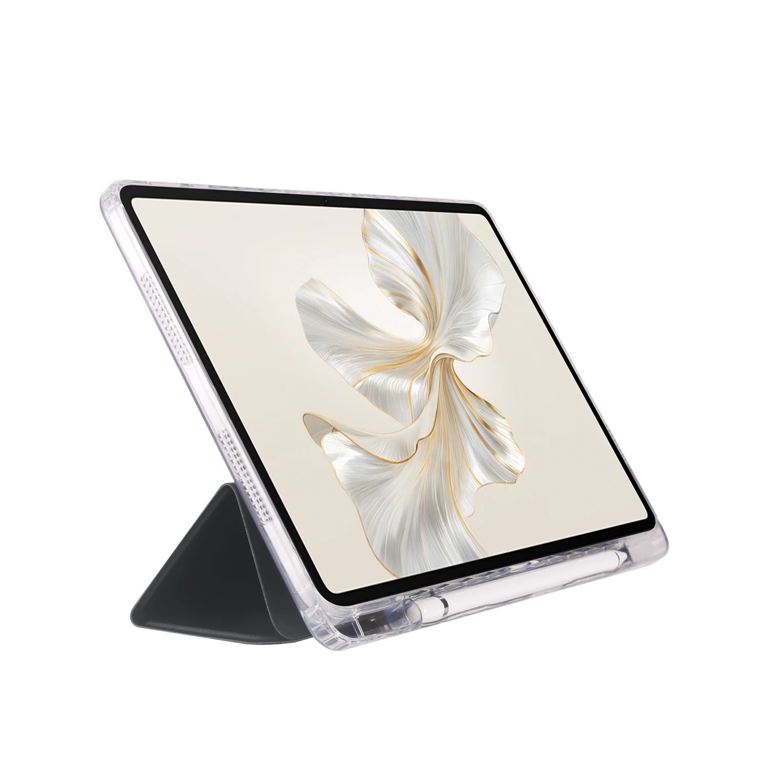 Crystal Clear Acrylic Protective Case with Integrated Pen Slot