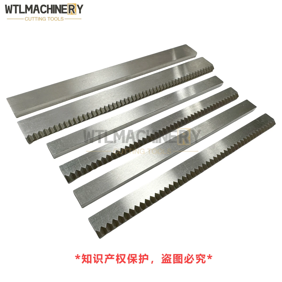 Set of Vertical Packing Machine Blade Pillow Packaging Machinery Cutting Knife Upper Blade + Lower Blade 2Pcs/Set