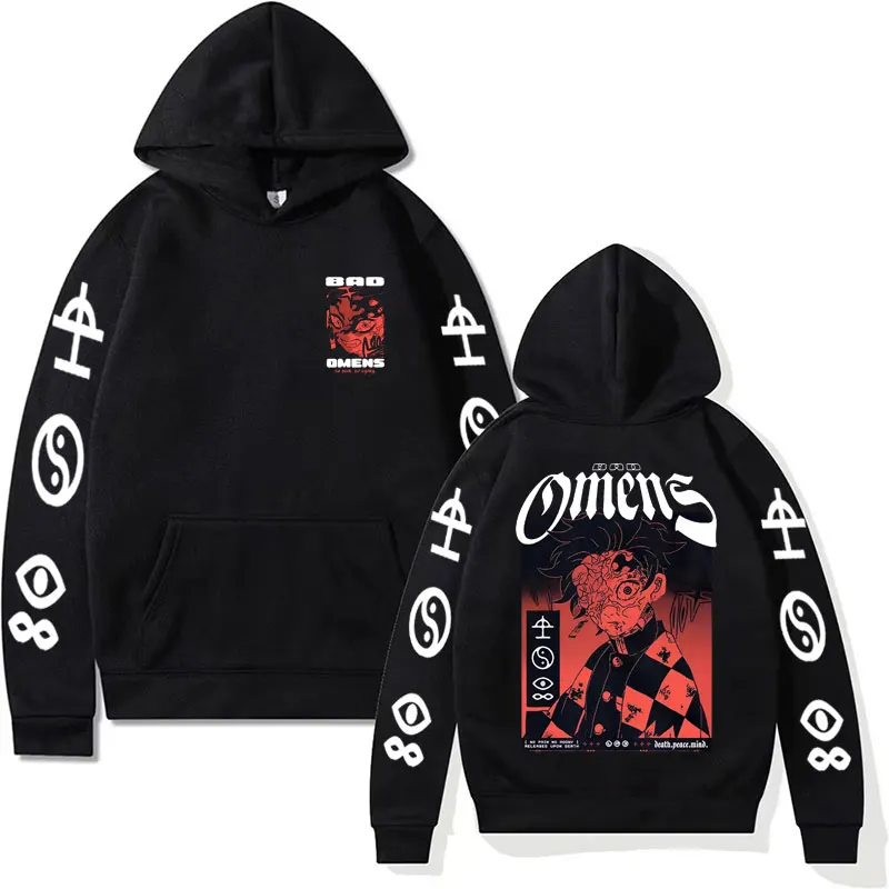 

Limited Bad Omens Band Music Tour 2023 Graphic Hooded Concrete Jungle Tour Men Women Fashion Sweatshirt Hip Hop Oversized Hoodie