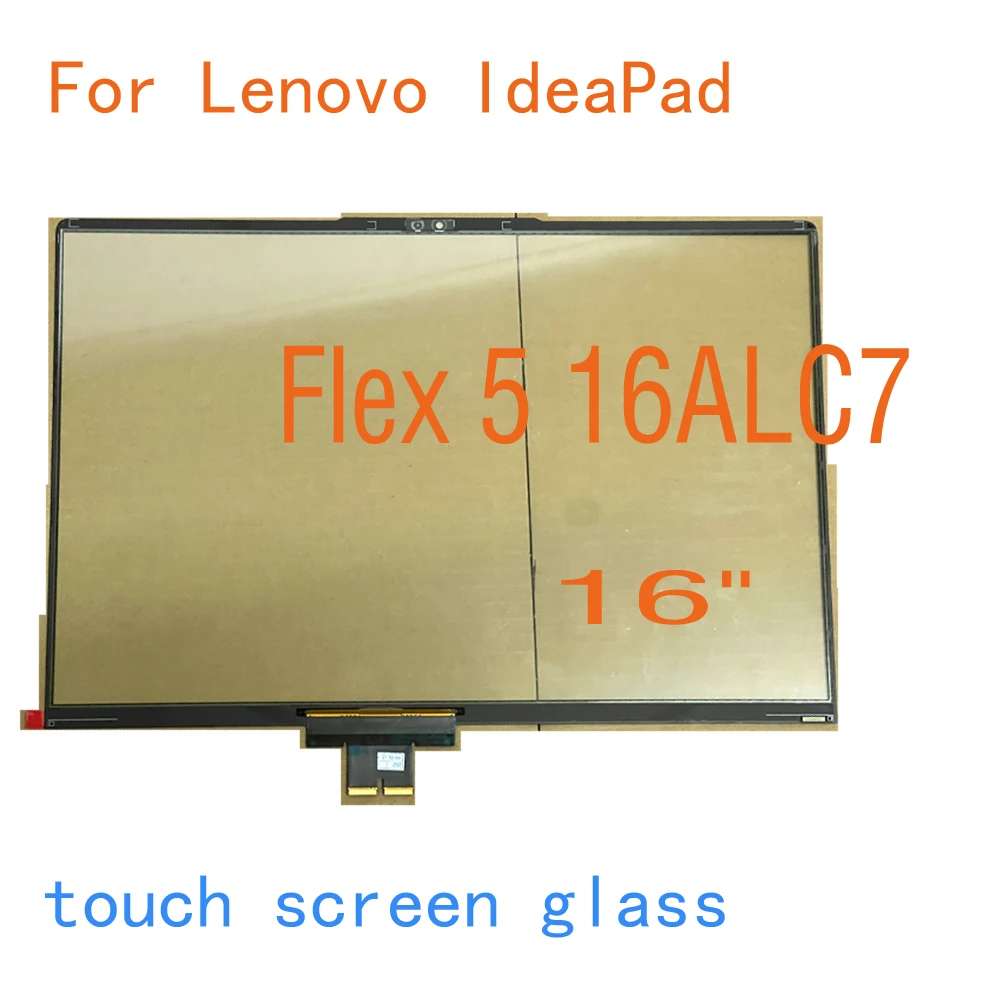 16 "Per Lenovo Ideapad Flex 5-16 Series Flex 5 16 Alc7 Flex 5 16 Iau7 Touch Screen Digitizer Vetro Di Ricambio