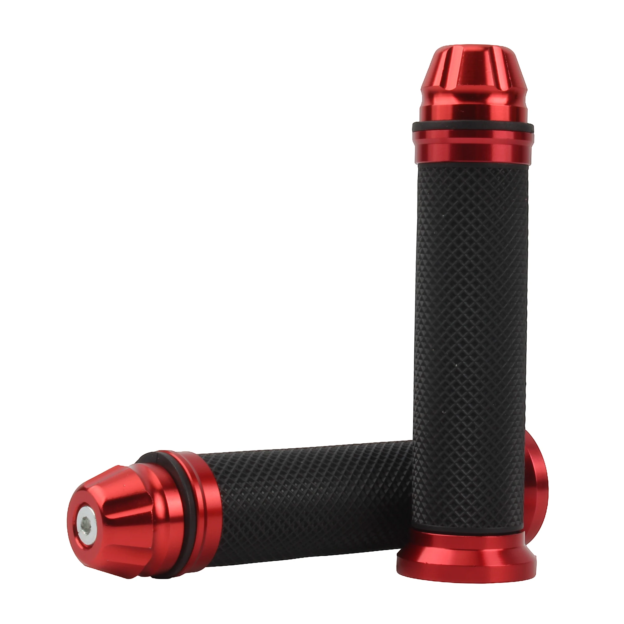Puños de motocicleta de 7/8 pulgadas y 22 mm, empuñaduras para manillar de motocicleta para Aprilia Victory, Honda, Suzuki, Kawasaki, Yamaha, BMW, Ducati