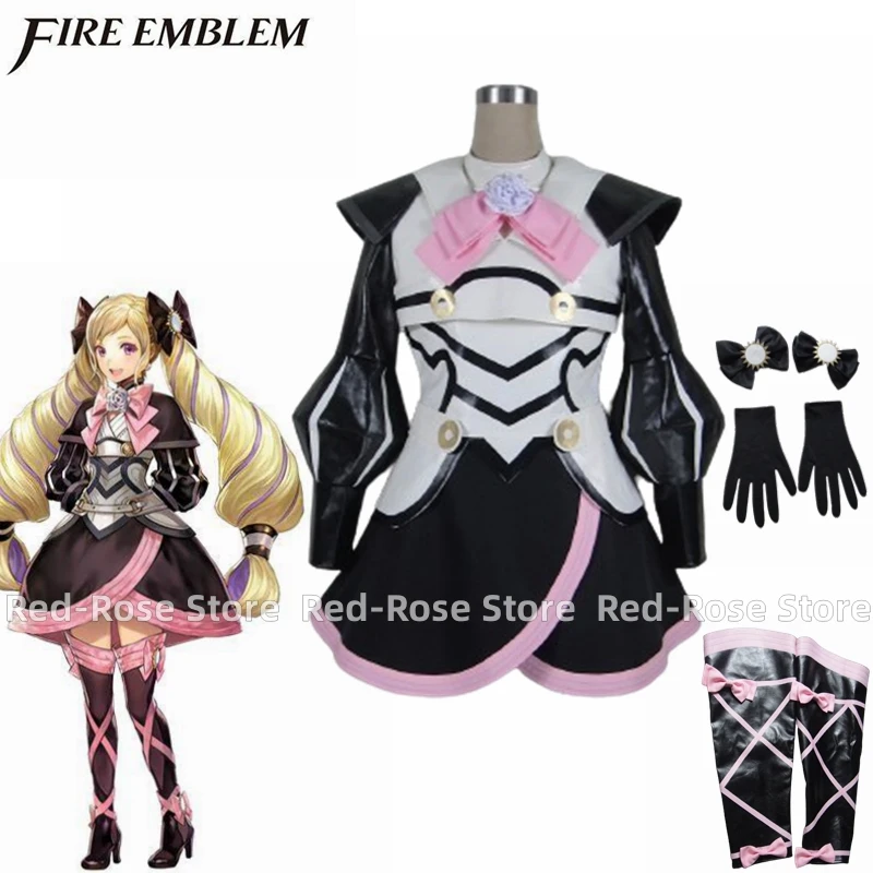 

《Custom Size》Game Fire Emblem Fates Fire Emblem If Elise Cosplay Costume Custom Made Any Size Halloween Christmas