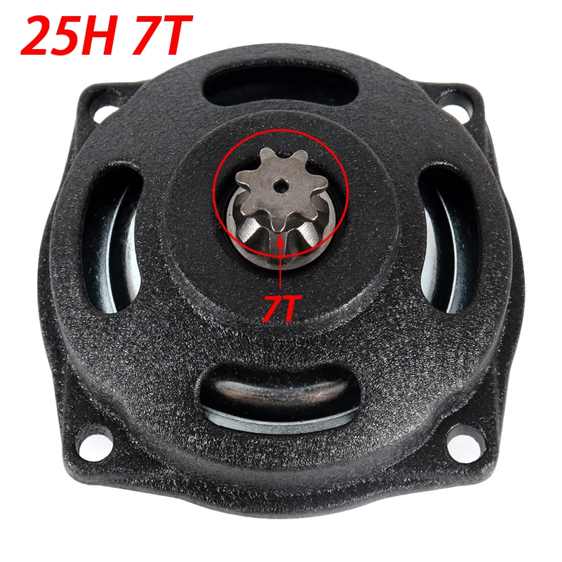 7 Denti 25H 47Cc 49Cc Campana Frizione/Alloggiamento Tamburo Scatola Ingranaggi Adatta A Mini Moto Pocket Bike Quad Atv Parts