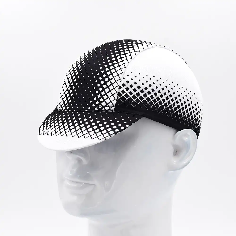 Classic Black And White Cycling Cap Bike Outdoor Road Bicycle Riding Hat 3