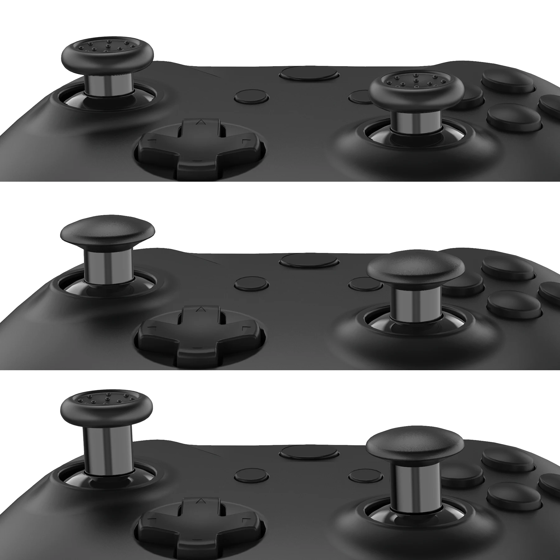 Ampère Bijdrage Dhr eXtremeRate Interchangeable Ergonomic Thumbsticks for X box Series X & S/One /One Elite/One S & X Controller|Cases| - AliExpress
