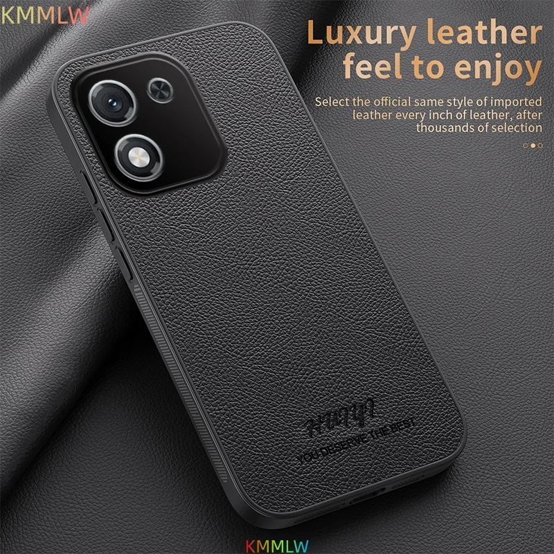 Premium Business Leather Case - Ultra-Thin Magnetic Cover