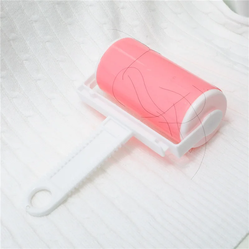 Washable Sticky Hair Applicator Portable Sticky Clothes Hair Precipitator Carpet Sheet Suction Sticky Drum Sofa Vacuum Cleaner