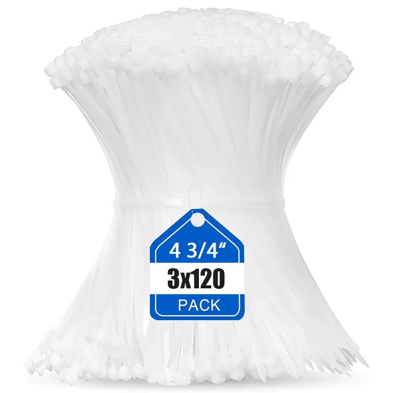 100-1000 adet Naylon Kablo Zip Bağları Ayarlanabilir Kendinden kilitlemeli Kordon Bağları Dayanıklı Plastik Kablo Bağları Bağlama Sarma Askıları Ofis için