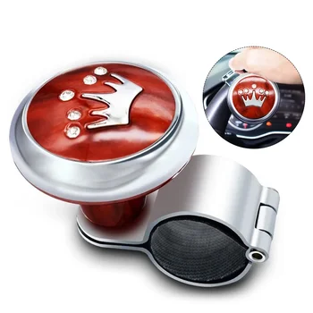 Volante per auto Auto Truck Power Spinner Booster Manopola di ausilio Maniglia a sfera Morsetto Accessori per auto Forniture professionali universali