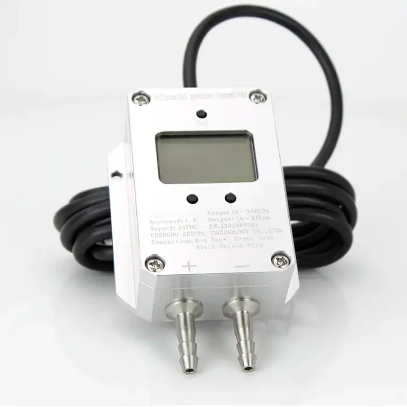 ZA-A550 LCD 공기차압 센서, 공기차압 송신기, 4-20mA