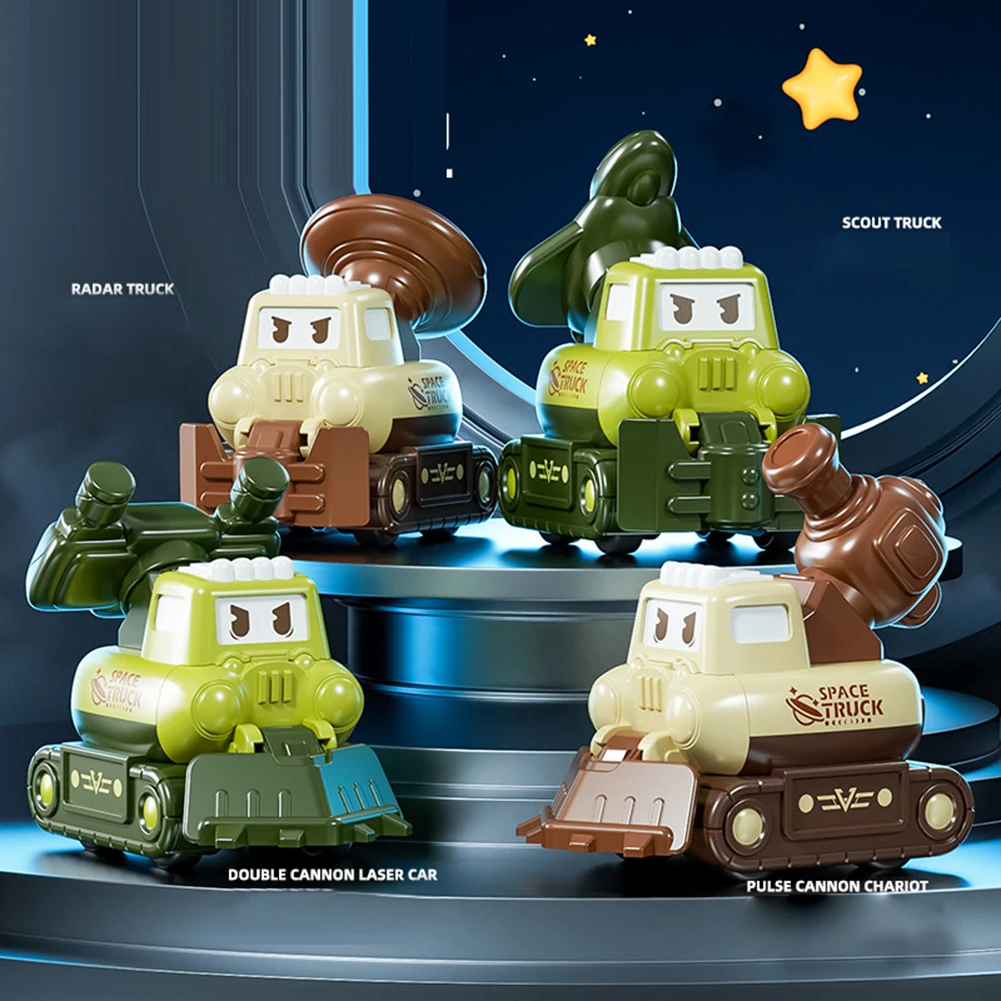 

Space Militar Engineering Car Toy For Children Parent-Child Interactive Game Toys Gift For Children's Day