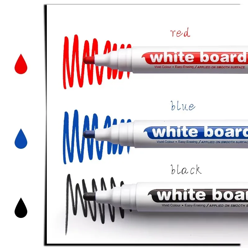 M&G Large Capacity Erasable Whiteboard Marker, Refillable Ink Whiteboard Marker, Teacher and Office Use