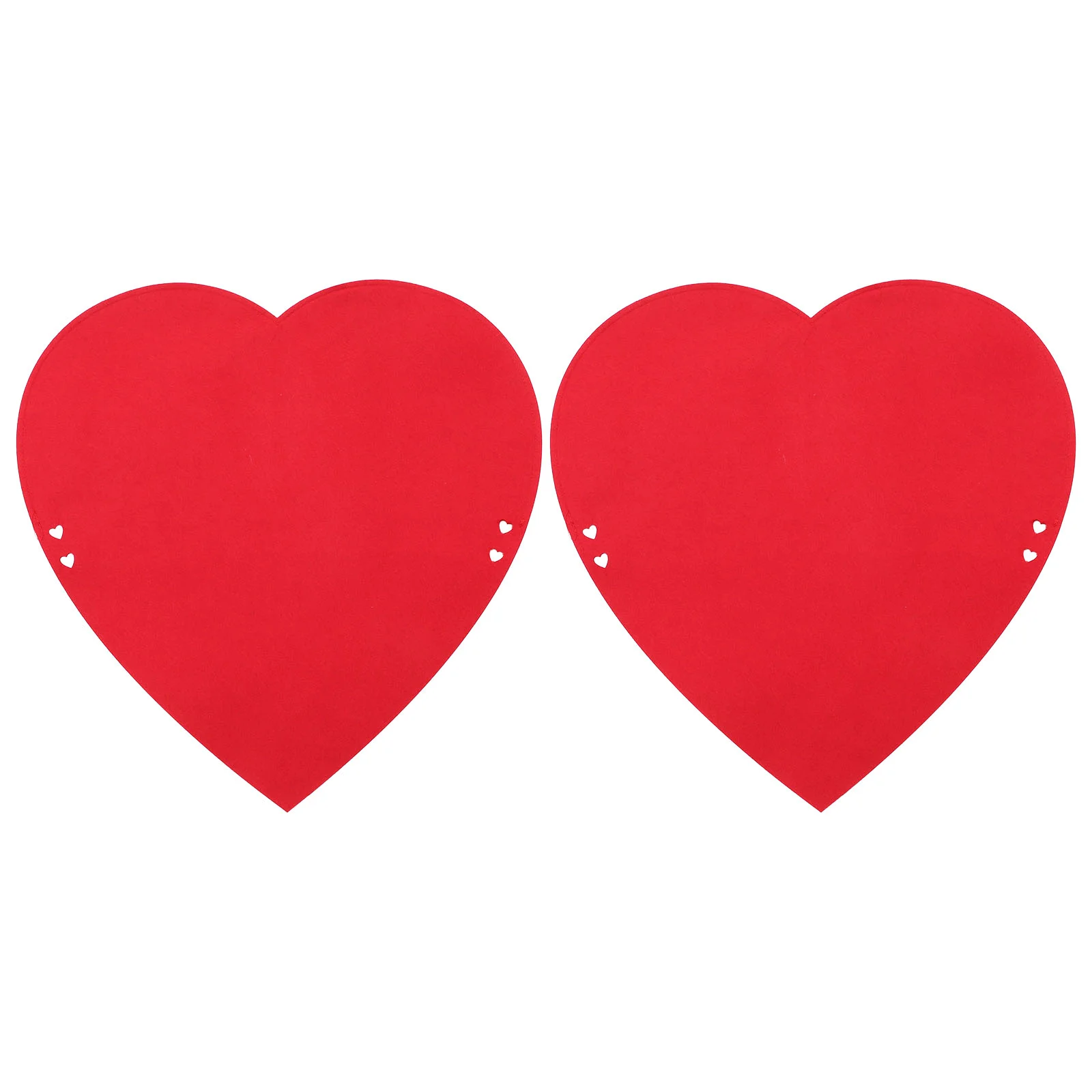 

2Pcs Valentines Day Chair Back Cover Removable Dining Chair Chair Back Covers
