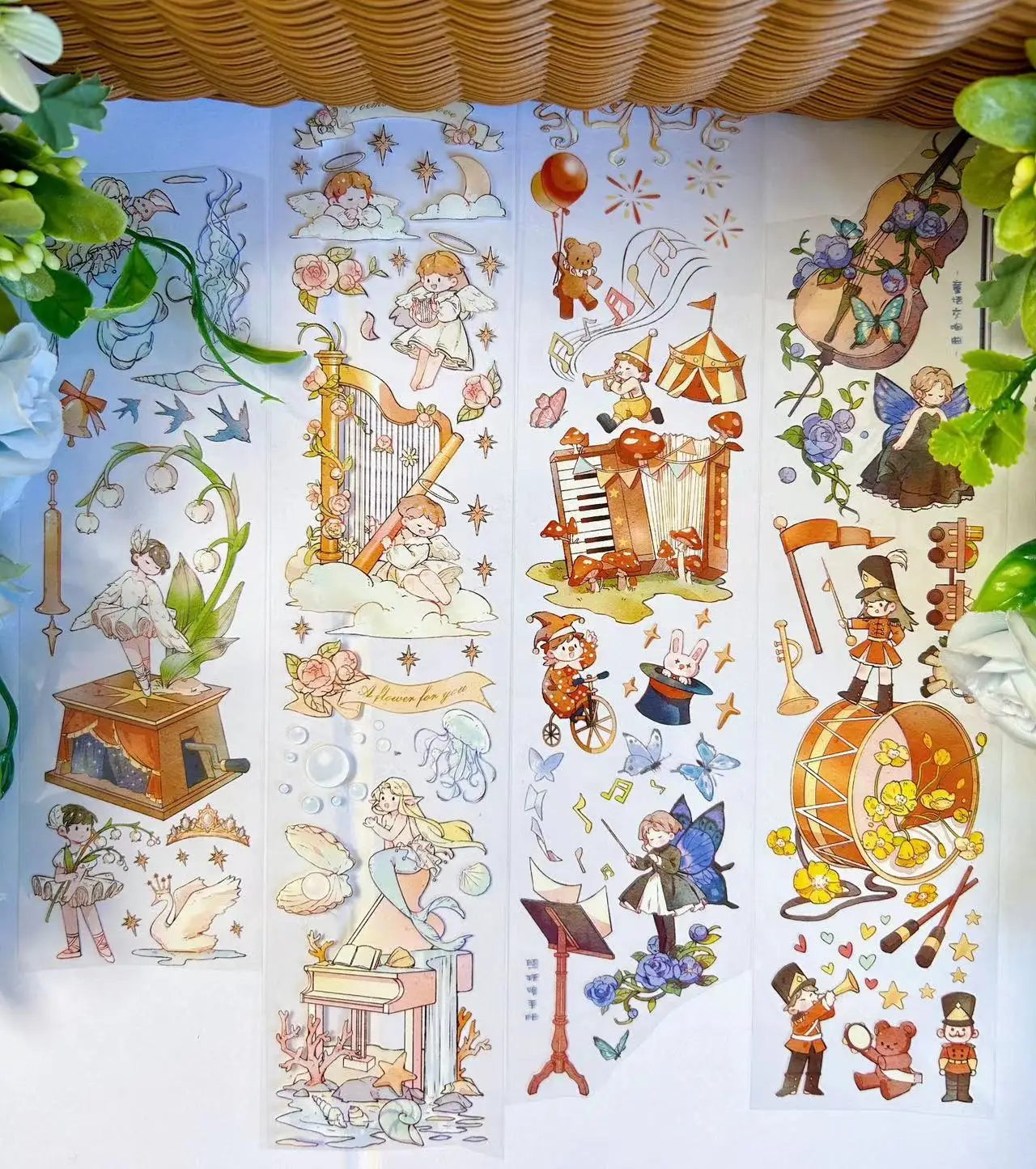 

10-метровая сказочная симфоническая Русалка/ангел милые животные васи лента