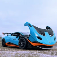 ⁦مجسم سيارة لامبورجيني هوراكان STO معدن 25 سم | Lamborghini Huracán STO Diecast Metal Model Car 25cm⁩ - الصورة ⁦2⁩