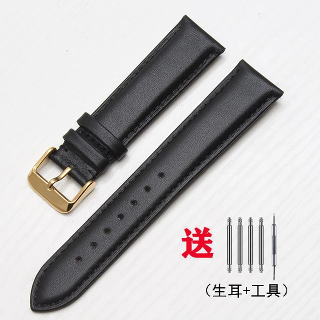 Men's Leather Watch Strap for Casio 